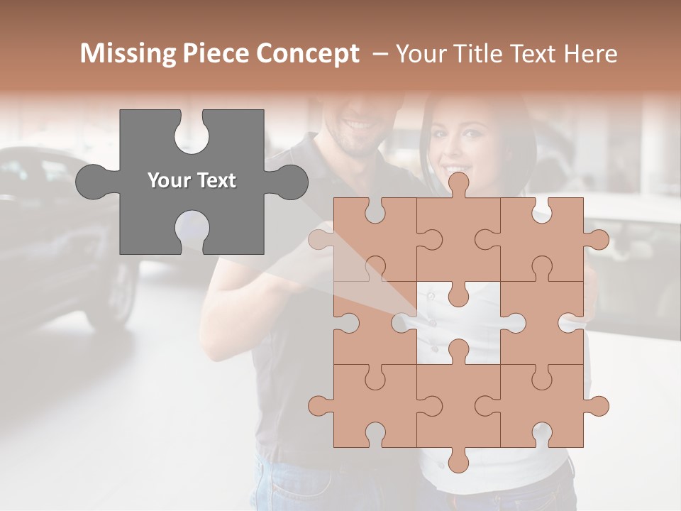 Woman  Selling PowerPoint Template