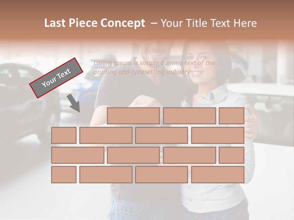 Woman  Selling PowerPoint Template