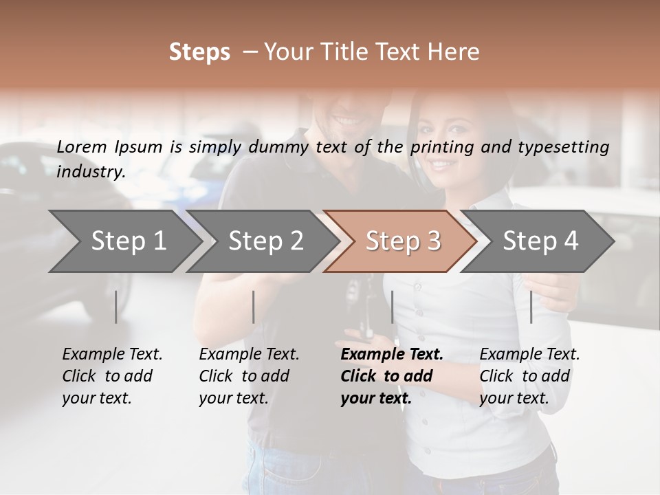 Woman  Selling PowerPoint Template