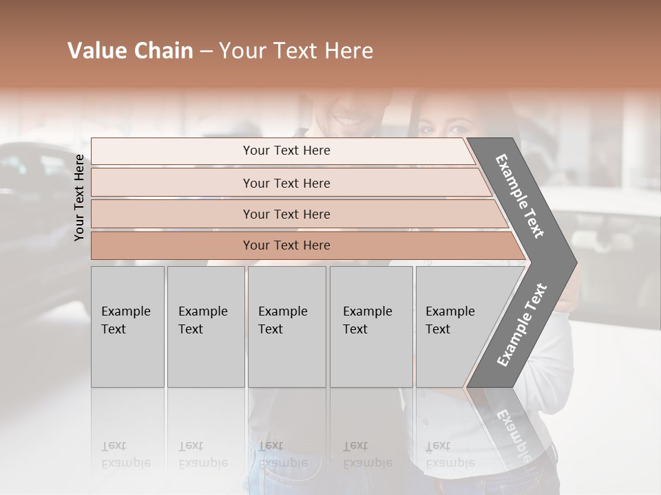 Woman  Selling PowerPoint Template