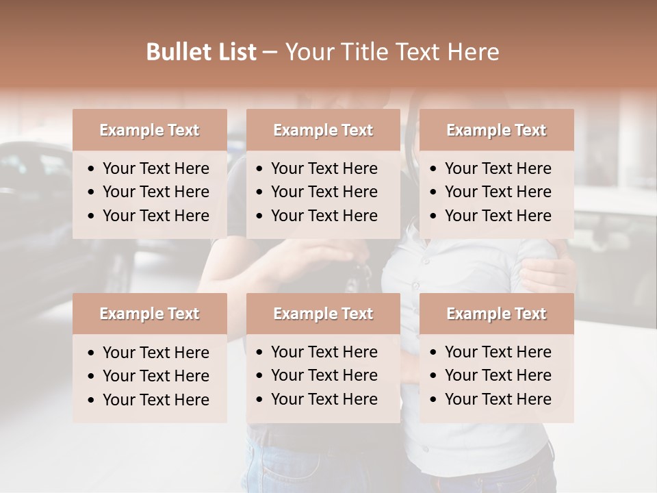 Woman  Selling PowerPoint Template