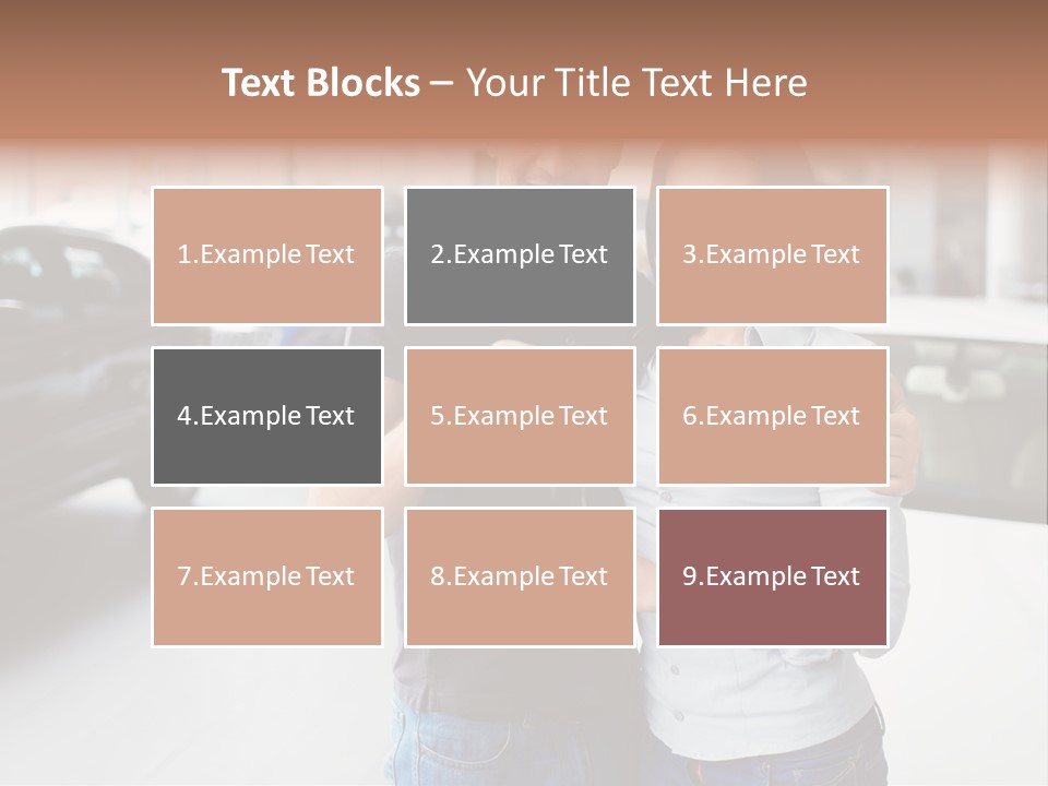 Woman  Selling PowerPoint Template