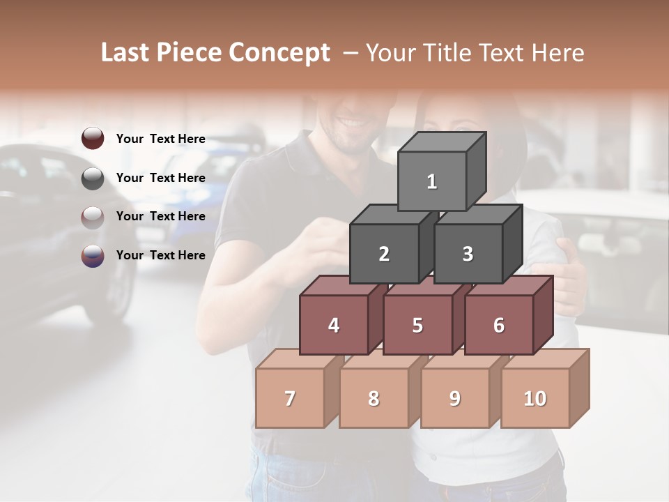 Woman  Selling PowerPoint Template