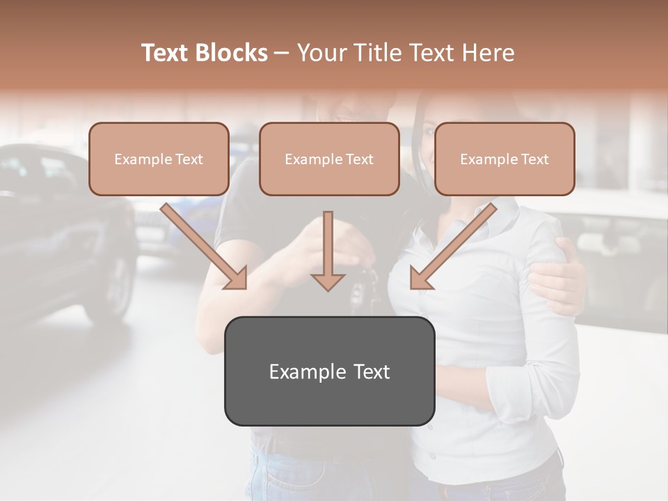 Woman  Selling PowerPoint Template