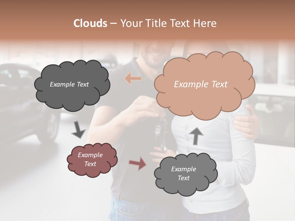 Woman  Selling PowerPoint Template