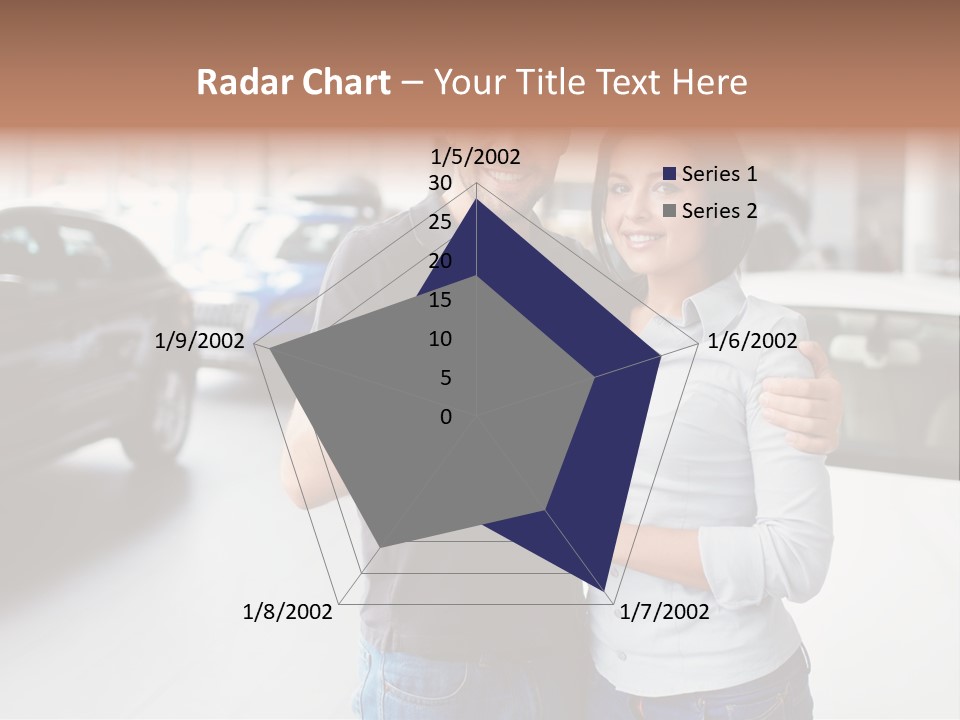 Woman  Selling PowerPoint Template