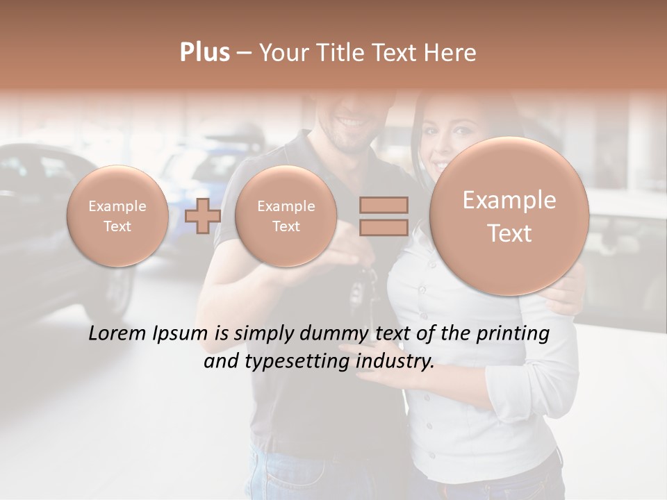 Woman  Selling PowerPoint Template