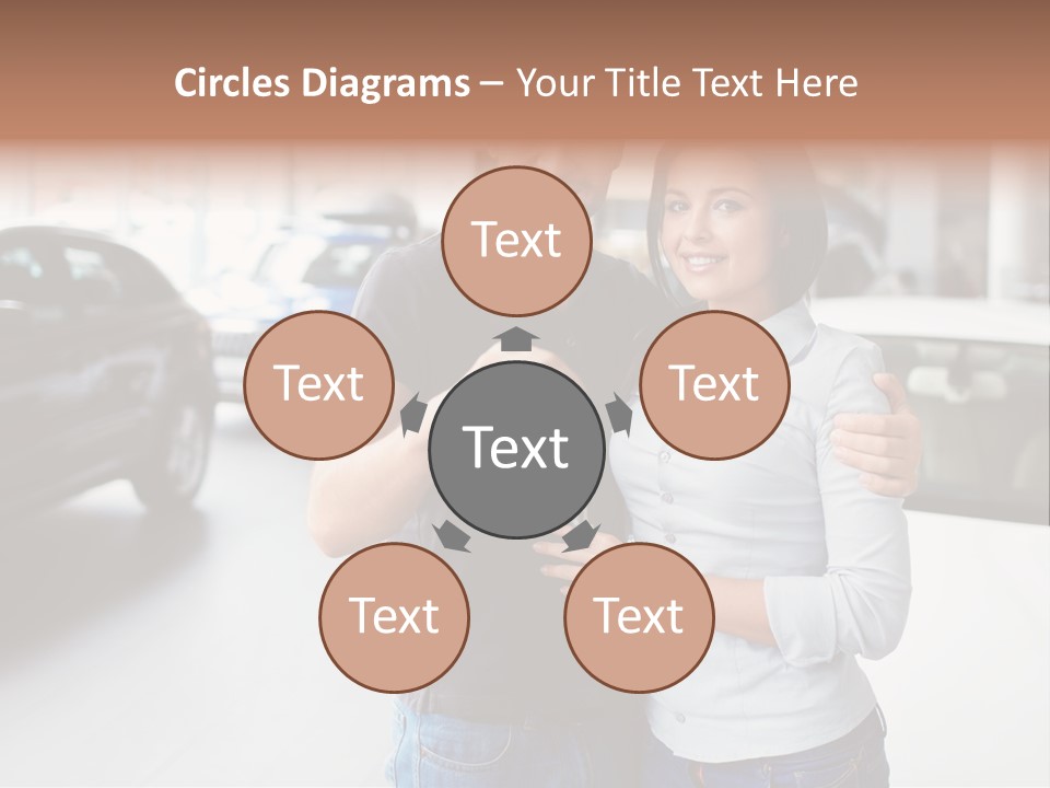 Woman  Selling PowerPoint Template