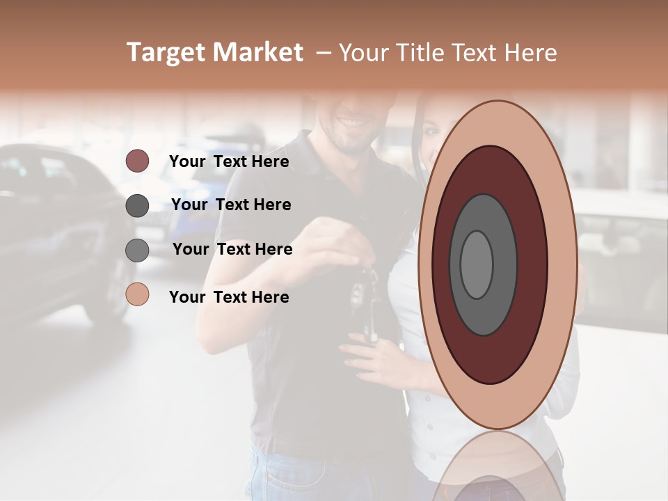 Woman  Selling PowerPoint Template