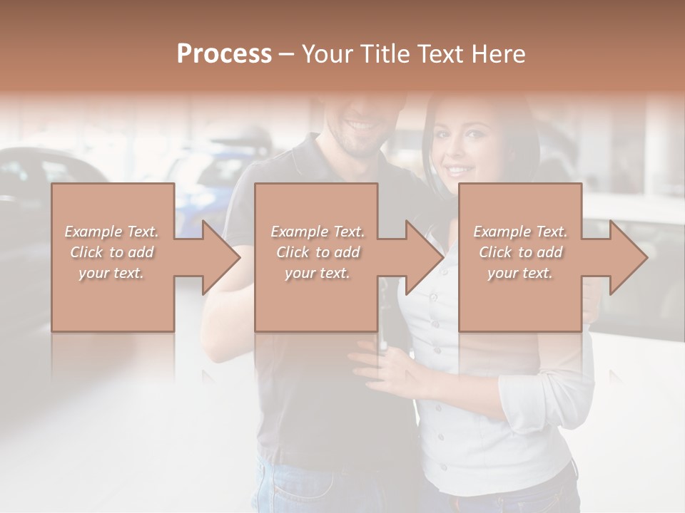 Woman  Selling PowerPoint Template