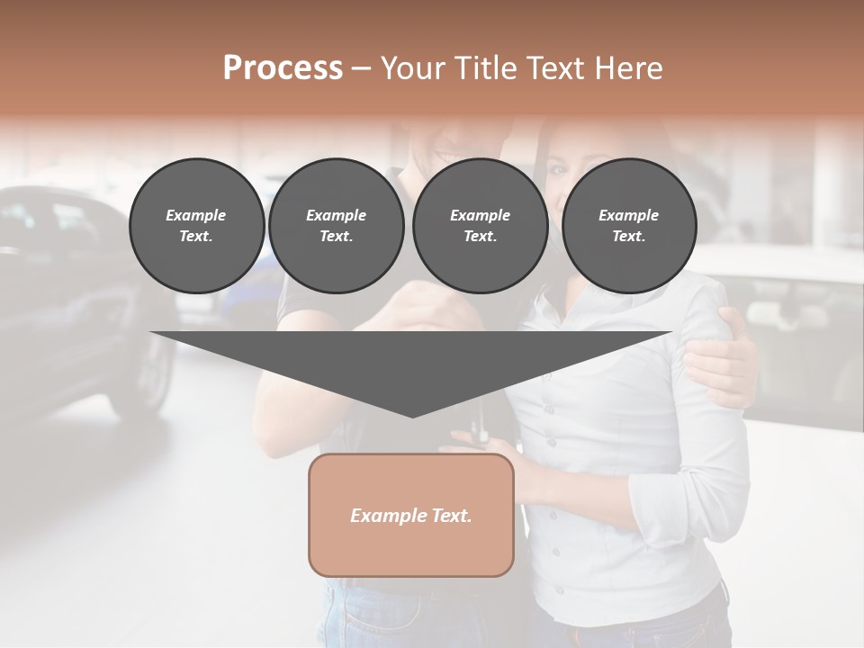 Woman  Selling PowerPoint Template