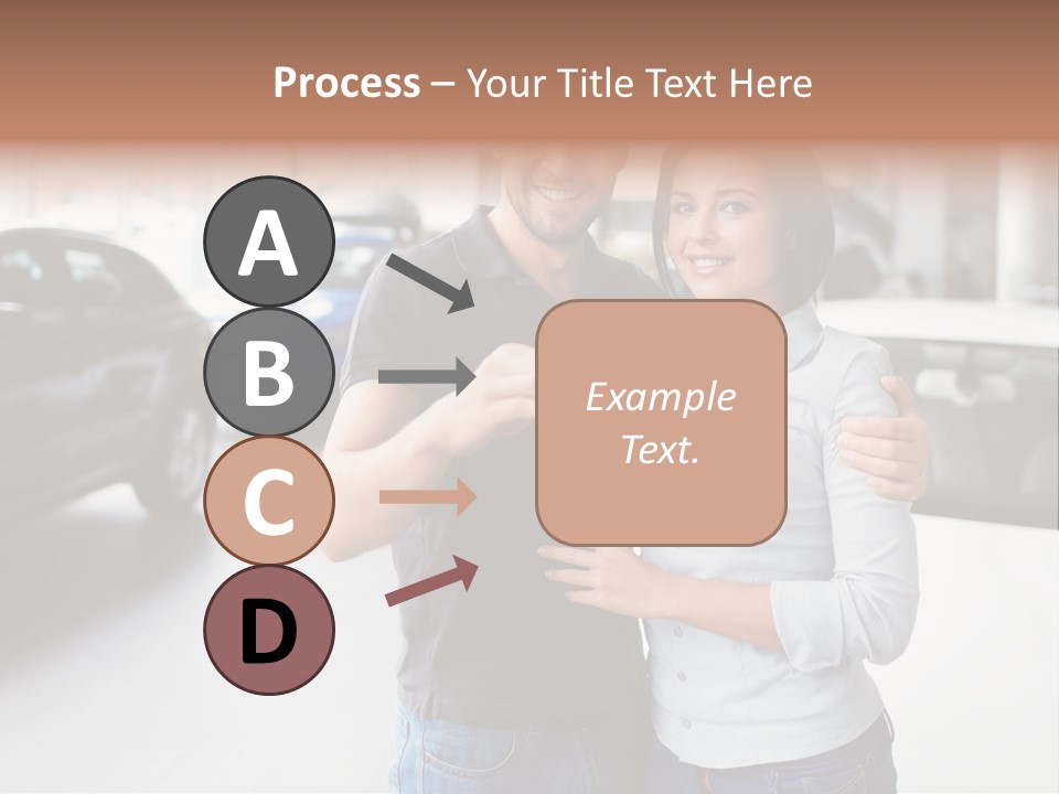 Woman  Selling PowerPoint Template