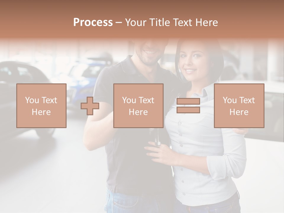 Woman  Selling PowerPoint Template