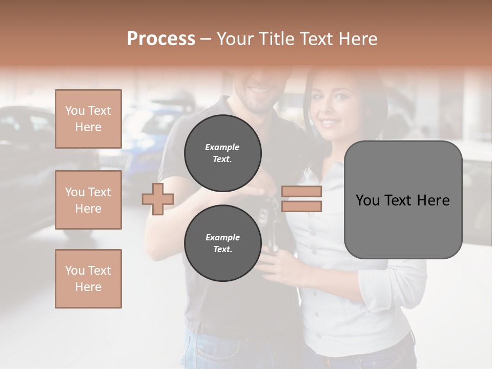 Woman  Selling PowerPoint Template