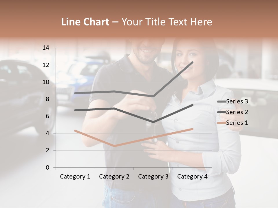 Woman  Selling PowerPoint Template