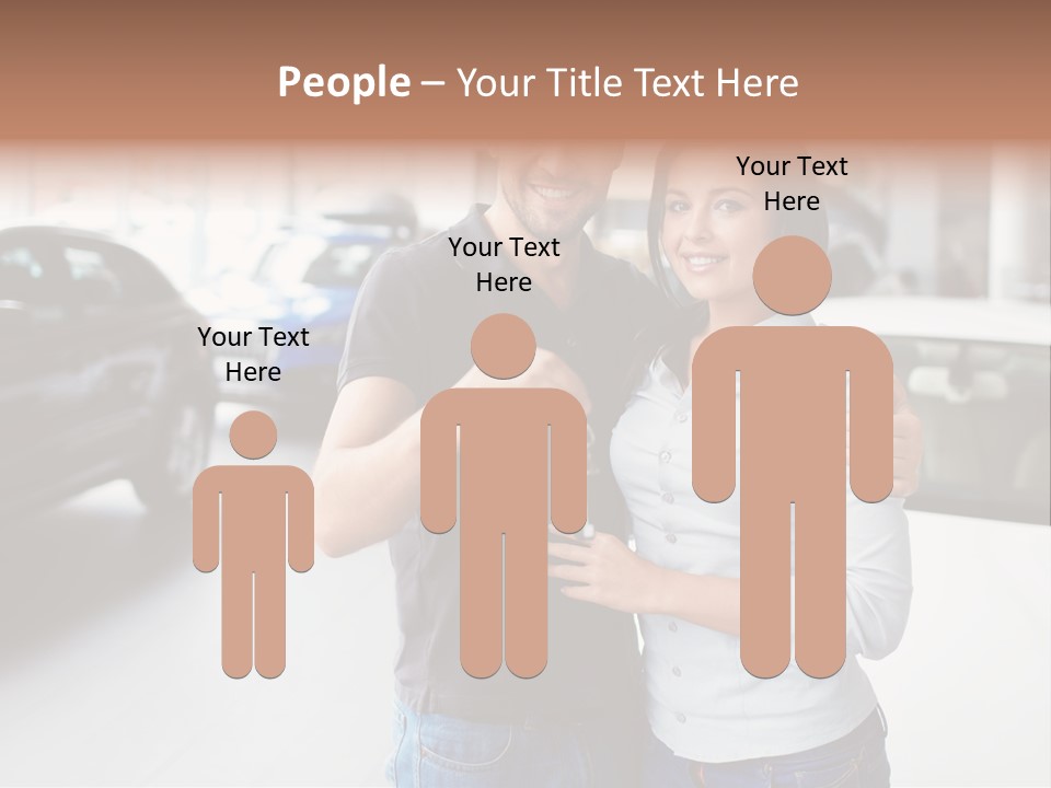 Woman  Selling PowerPoint Template