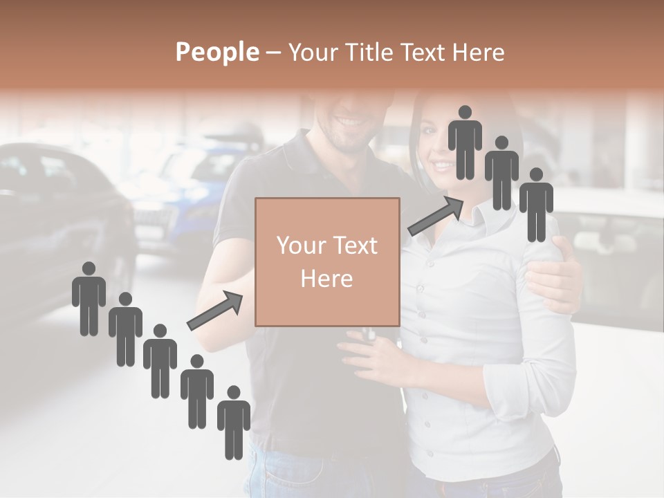 Woman  Selling PowerPoint Template