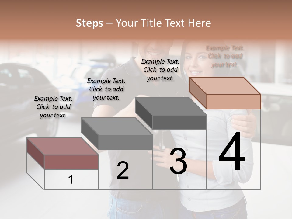 Woman  Selling PowerPoint Template