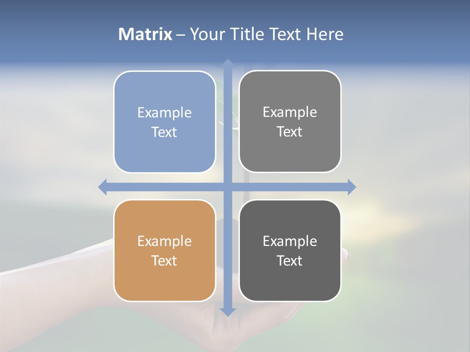 Vegetable Sun Field PowerPoint Template