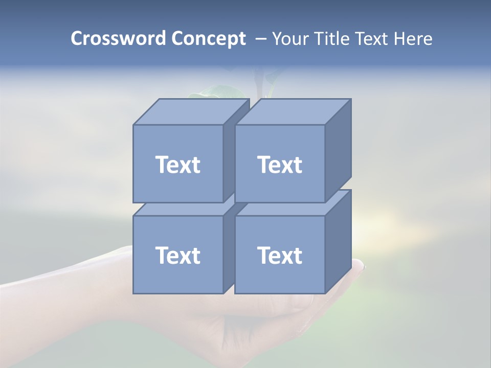 Vegetable Sun Field PowerPoint Template