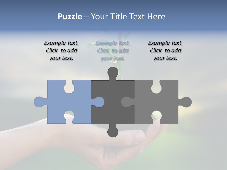 Vegetable Sun Field PowerPoint Template