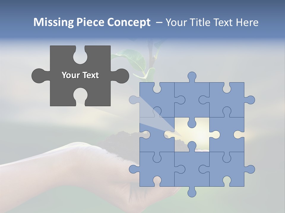 Vegetable Sun Field PowerPoint Template