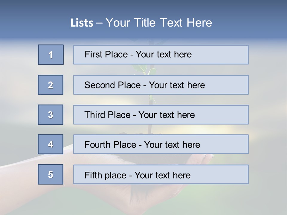 Vegetable Sun Field PowerPoint Template