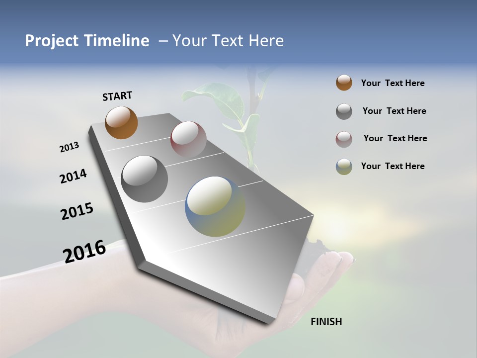 Vegetable Sun Field PowerPoint Template
