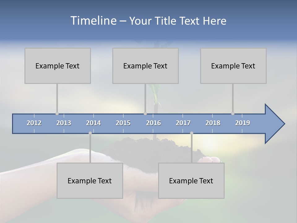 Vegetable Sun Field PowerPoint Template