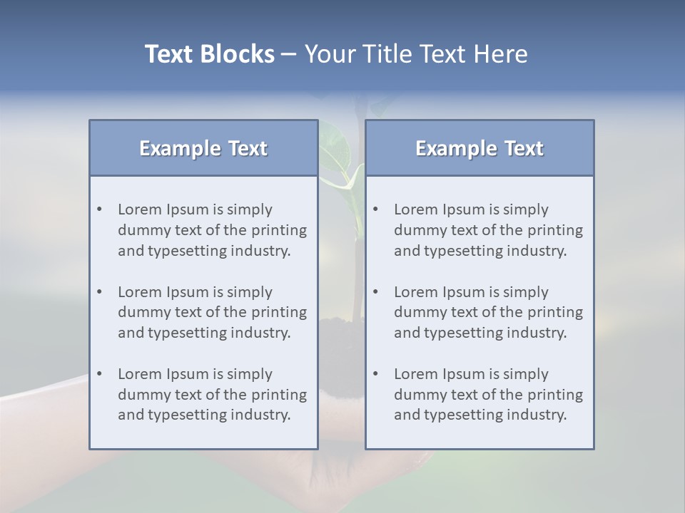 Vegetable Sun Field PowerPoint Template
