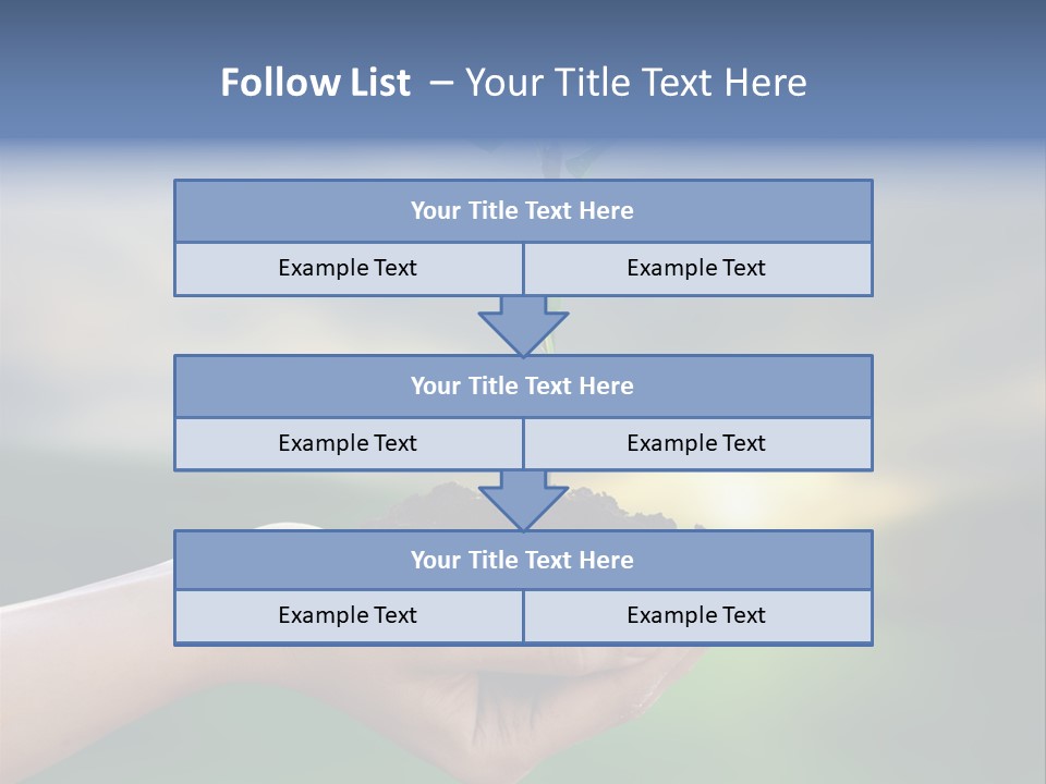 Vegetable Sun Field PowerPoint Template
