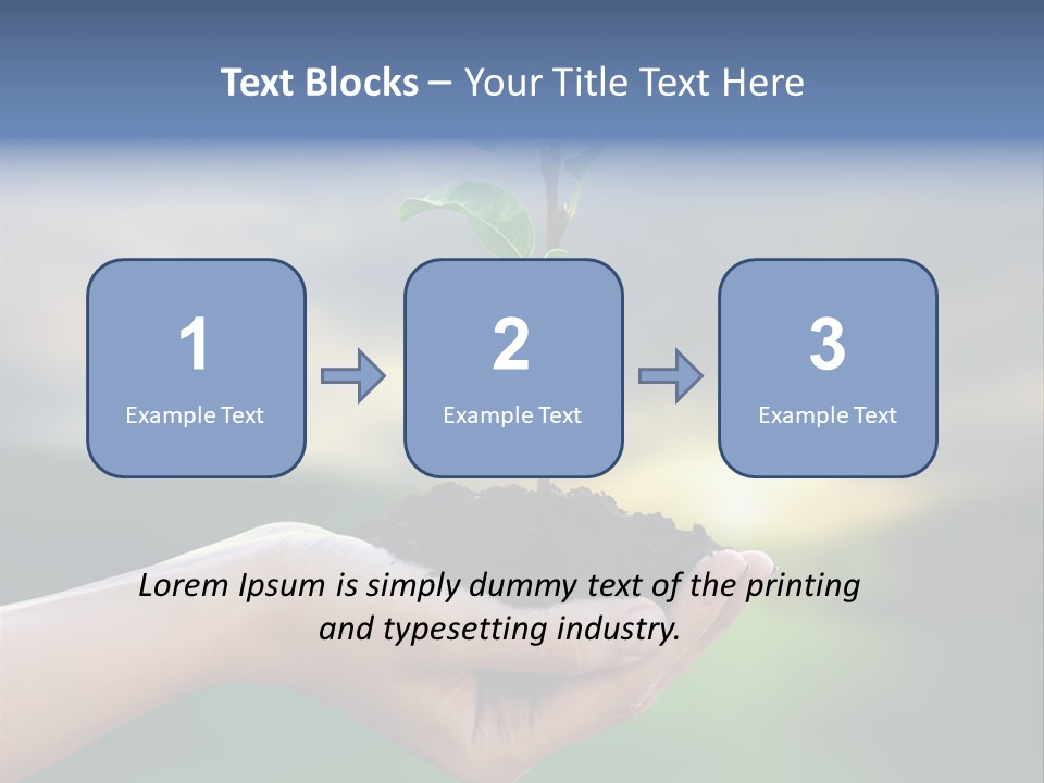 Vegetable Sun Field PowerPoint Template