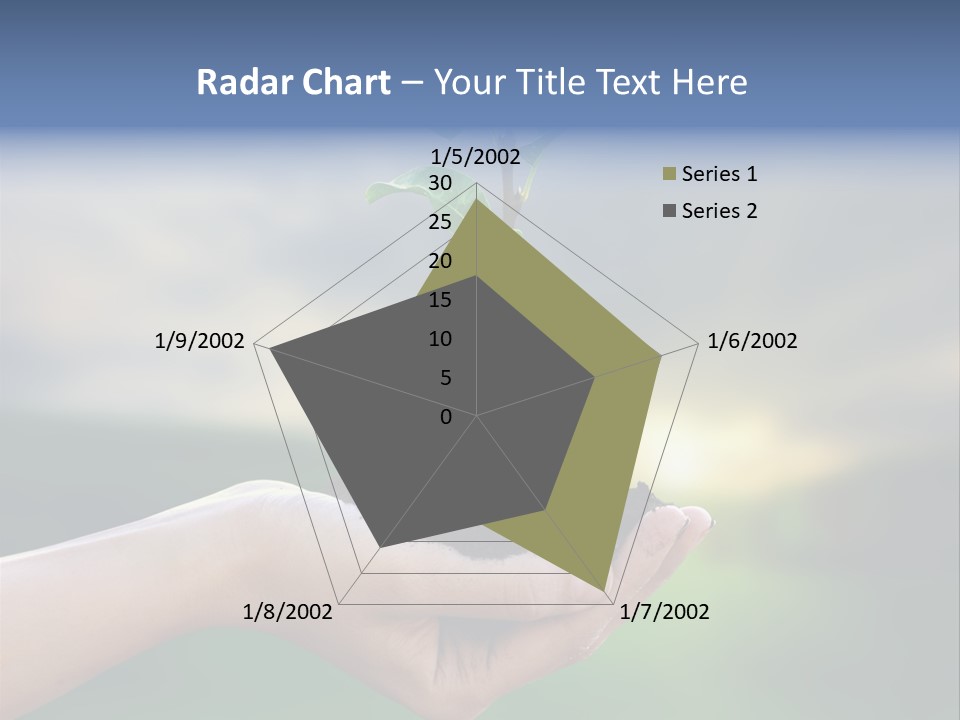 Vegetable Sun Field PowerPoint Template