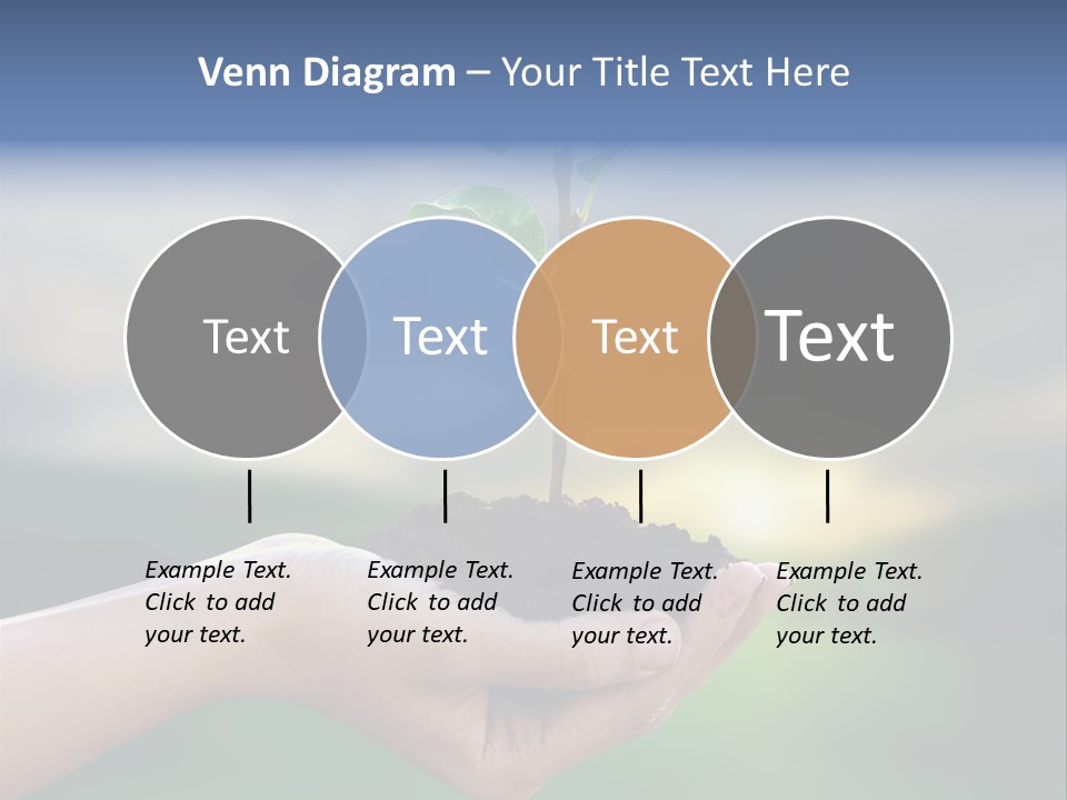 Vegetable Sun Field PowerPoint Template