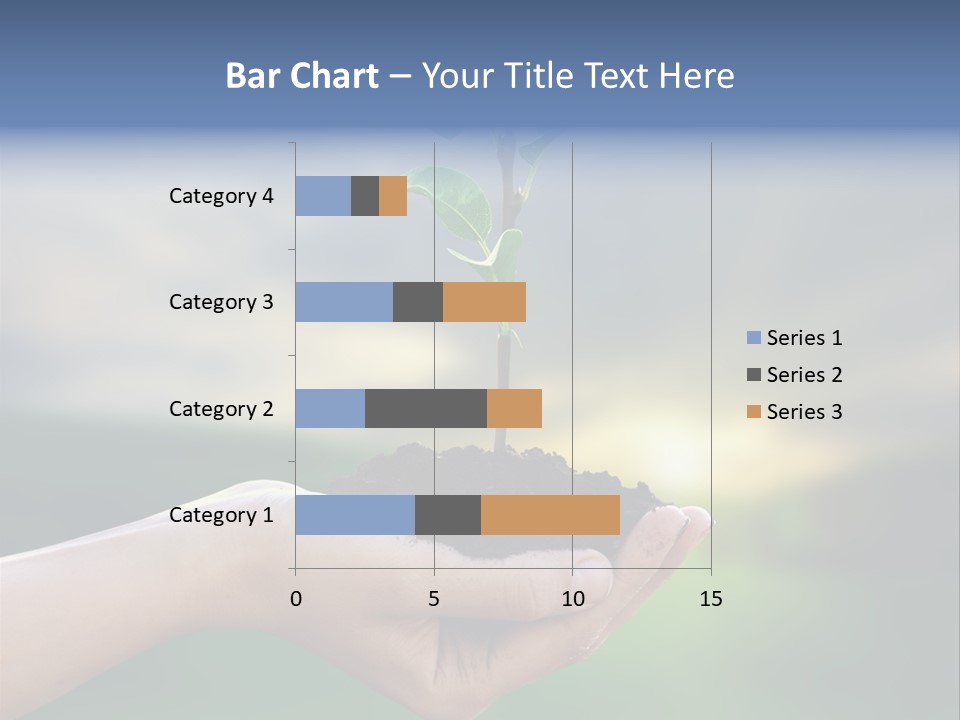 Vegetable Sun Field PowerPoint Template