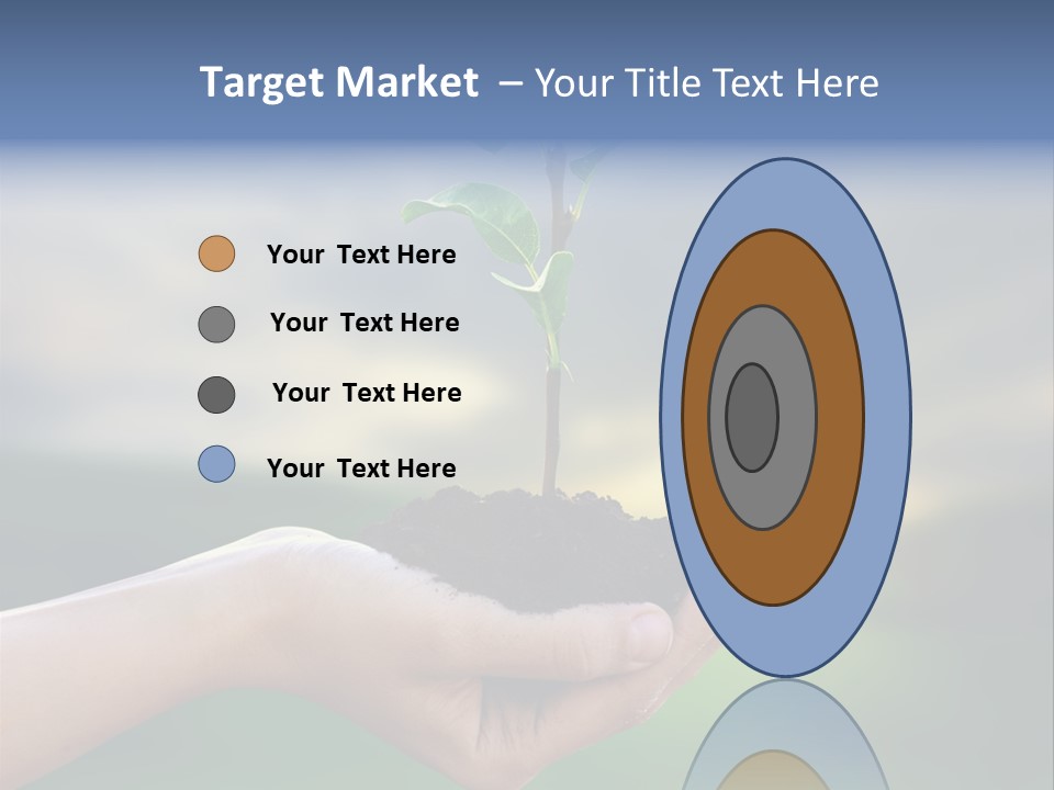 Vegetable Sun Field PowerPoint Template