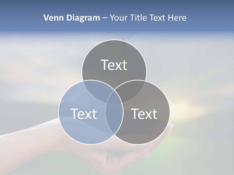 Vegetable Sun Field PowerPoint Template