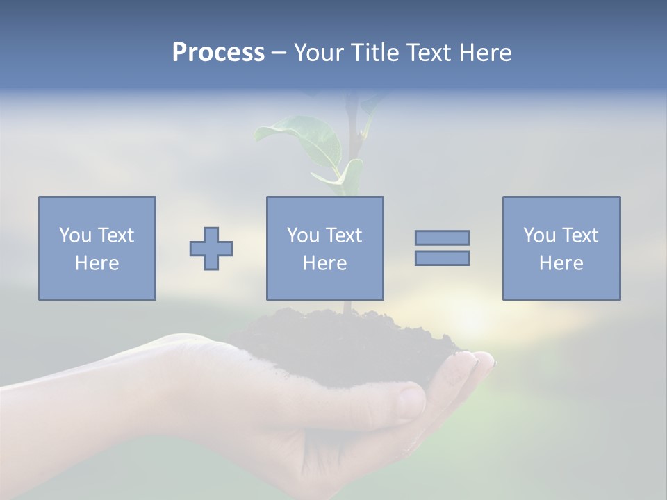 Vegetable Sun Field PowerPoint Template