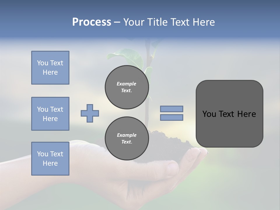 Vegetable Sun Field PowerPoint Template