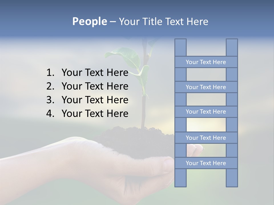 Vegetable Sun Field PowerPoint Template