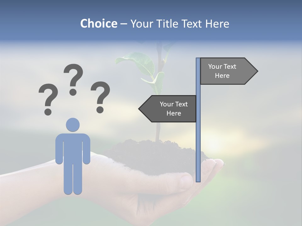Vegetable Sun Field PowerPoint Template