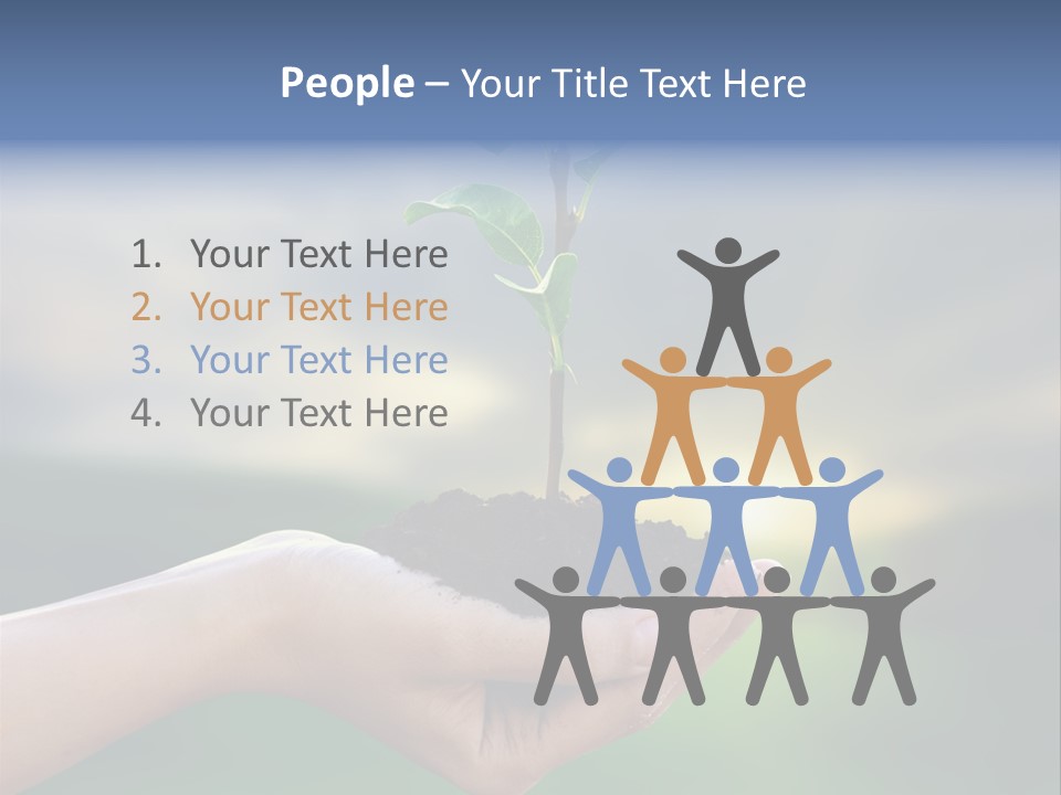 Vegetable Sun Field PowerPoint Template