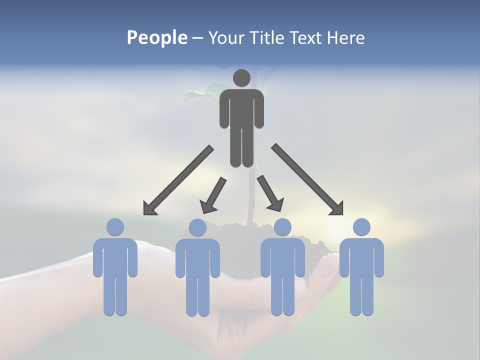 Vegetable Sun Field PowerPoint Template