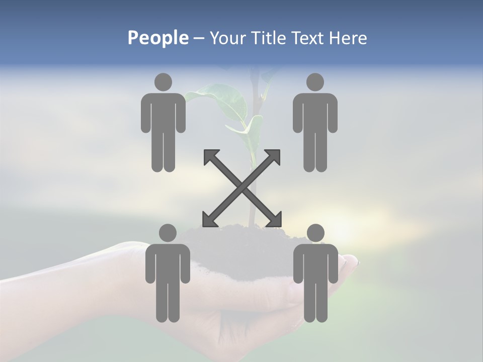 Vegetable Sun Field PowerPoint Template