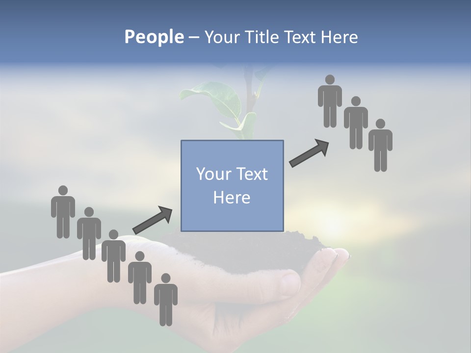 Vegetable Sun Field PowerPoint Template
