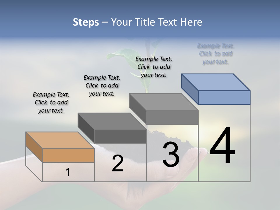 Vegetable Sun Field PowerPoint Template