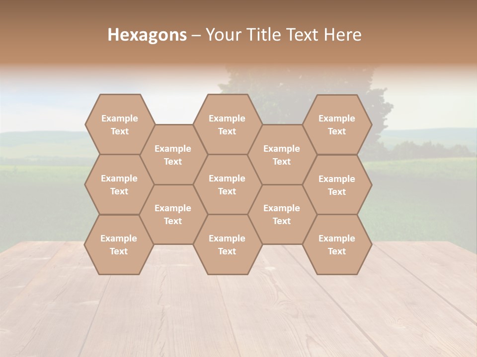 Summer Countryside Sky PowerPoint Template