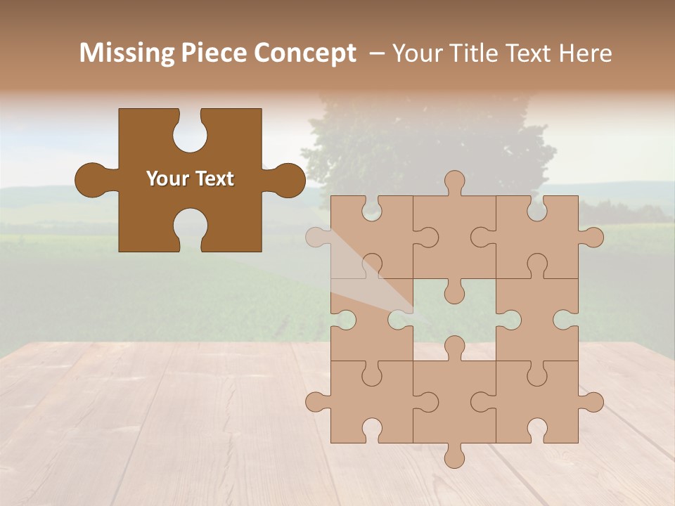 Summer Countryside Sky PowerPoint Template