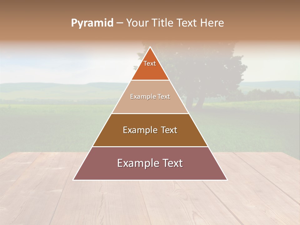 Summer Countryside Sky PowerPoint Template