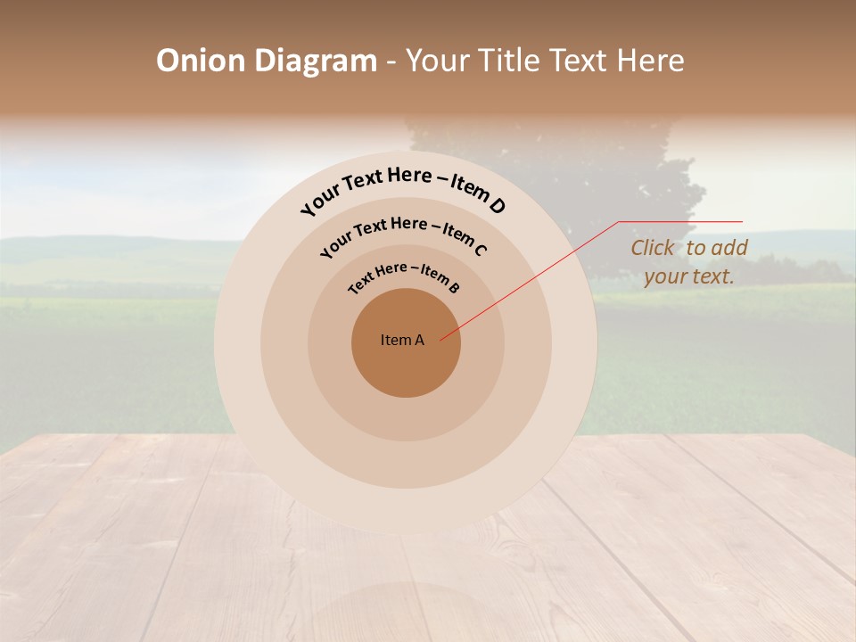 Summer Countryside Sky PowerPoint Template